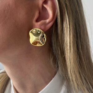 Brinco Círculo Dourado