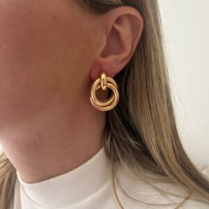 Brinco Argolas Dourado