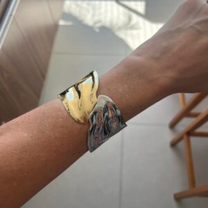Bracelete Ondulado Duo